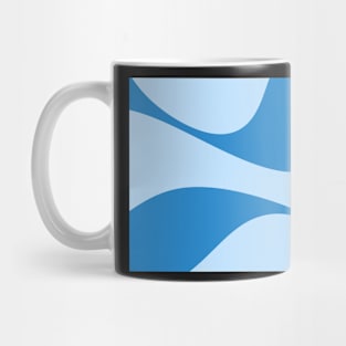 Abstract - blue. Mug